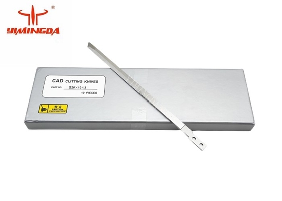 Лезвие вырезывания для резца Bullmer, размера ножа материал 220 x 10 x 3mm HSS