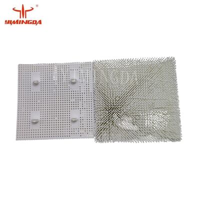 Бристольный блок нейлона белый цвет и черная пластическая щетка для бульмера 100 x 100 x 40 мм